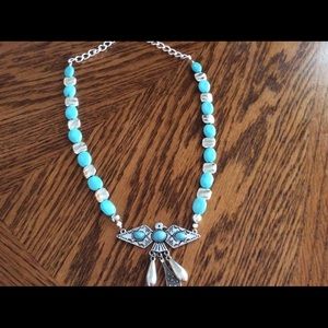 Southwestern designed turquoise necklace